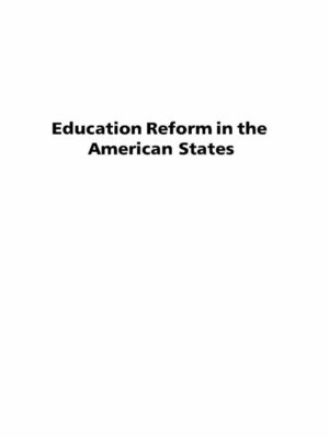 cover image of Education Reform in the American States